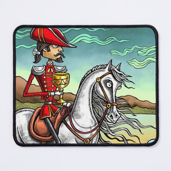 Item preview, Knight of Cups Tarot Card designed and sold by SpeakSarcasm.