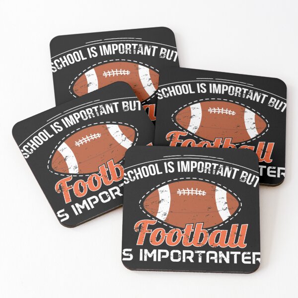 Item preview, School Is Important But Football Is Importanter - Football American Football Gift Classic . designed and sold by YvonneKelle.