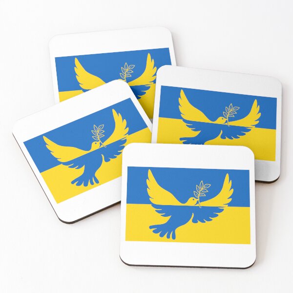 Item preview, Peace For Ukraine; Peace Dove; designed and sold by StickerApe.