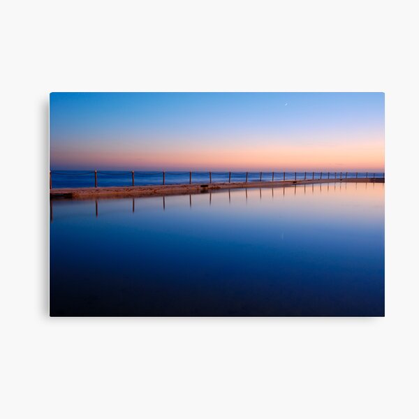 Morning Pool Canvas Print