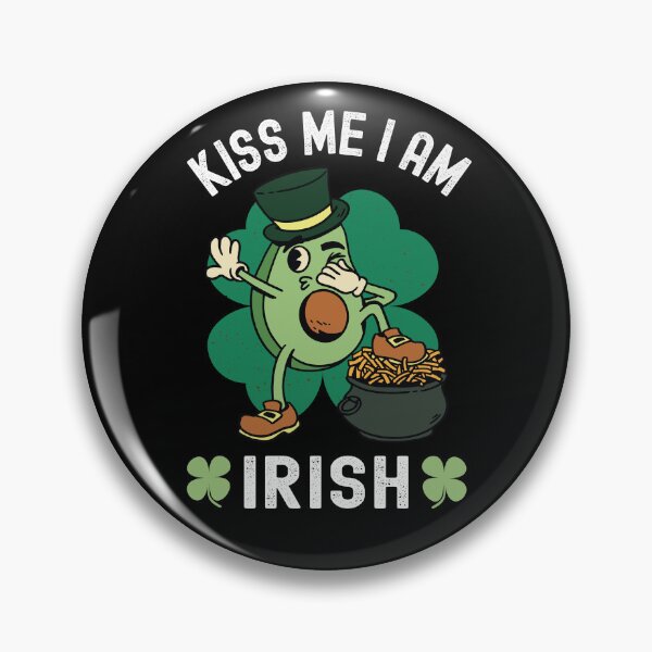 Item preview, Kiss Me I'm Irish - St. Patricks Day Avocado designed and sold by Fabvity.