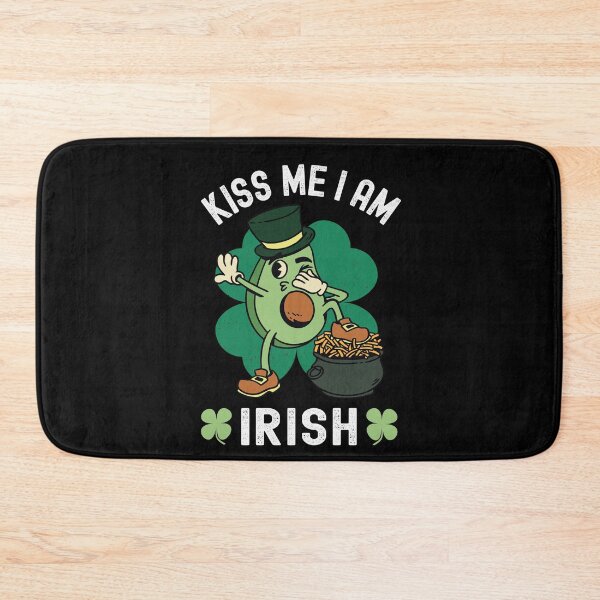 Item preview, Kiss Me I'm Irish - St. Patricks Day Avocado designed and sold by Fabvity.