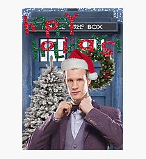 Dr. Eleventh Xmas Photographic Print