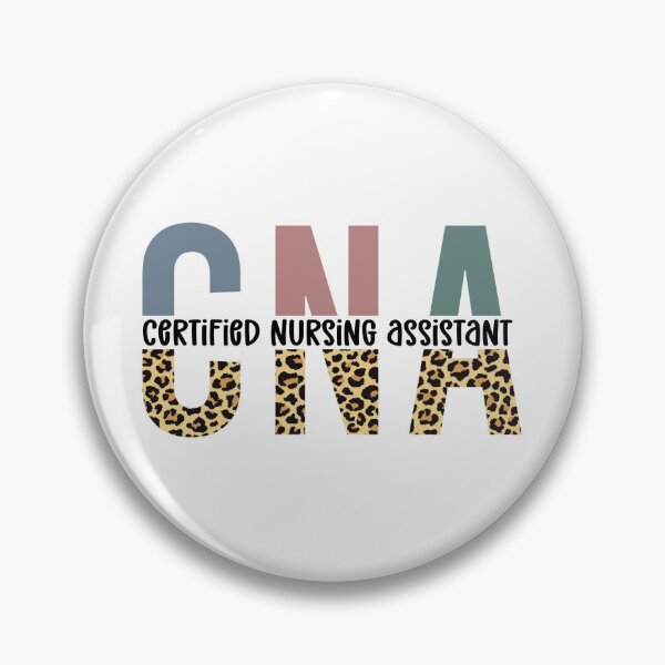 Artikelvorschau, CNA-zertifizierter Pflegeassistent | Geschenke für CNA | CNA Cheetah-Drucktypografie entworfen und verkauft von Violet Treasures.