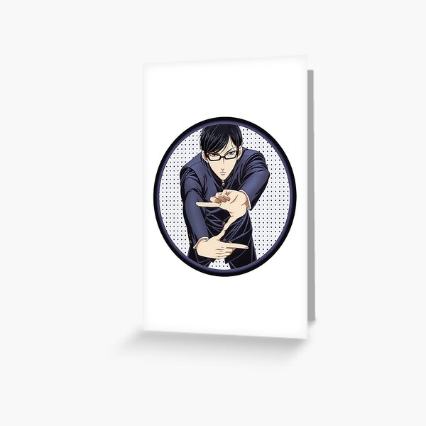 Sakamoto, Sakamoto desu ga. Sticker Greeting Card for Sale by