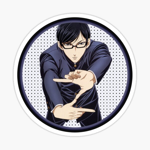 Sakamoto, Sakamoto desu ga. Sticker Poster for Sale by Welve36tea