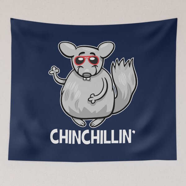 Aperçu de l'œuvre Cool chinchilla chinchillin créée et vendue par PechhPenter.