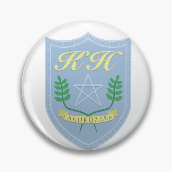 Item preview, Karukozaka High School Badge - Shin Megami Tensei designed and sold by shopbrende.