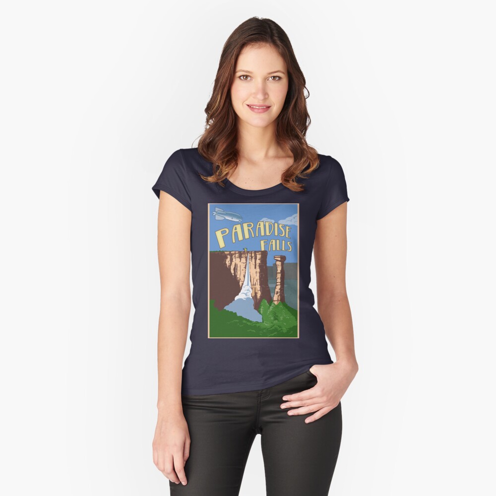 Item preview, Fitted Scoop T-Shirt designed and sold by BGWdesigns.