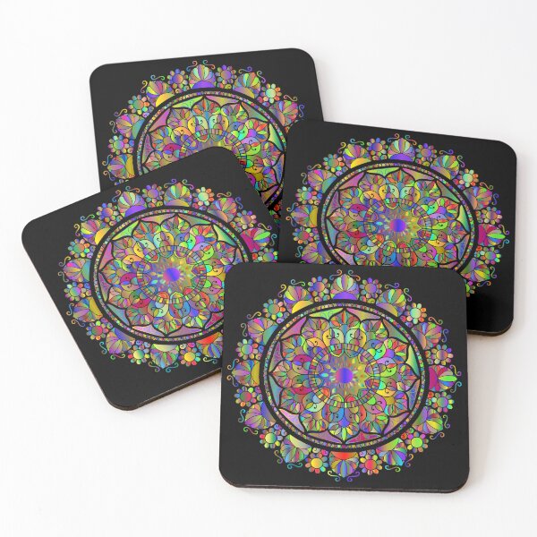 Item preview, Colorful mandala color art designed and sold by artdragongift 15.