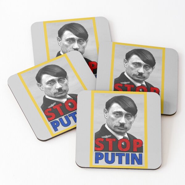 Item preview, STOP PUTIN ANTI-WAR PROTEST RUSSIA designed and sold by DoodlrMob.