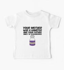 Your Mother Was a Hamster Baby Tee