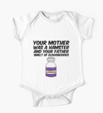 Your Mother Was a Hamster One Piece - Short Sleeve