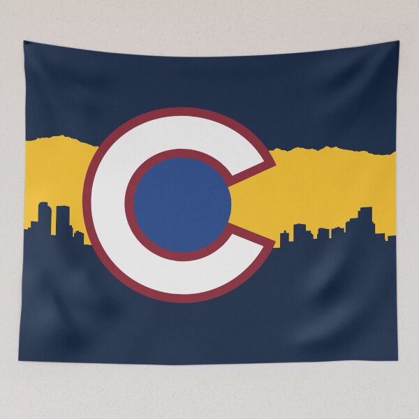 Item preview, Colorado State Flag - Nuggets 1 designed and sold by HootMoose.