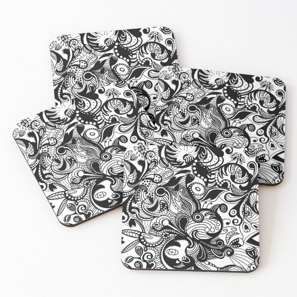 Item preview, Black and white Zen designed and sold by Karen Harding Art and Illustration .