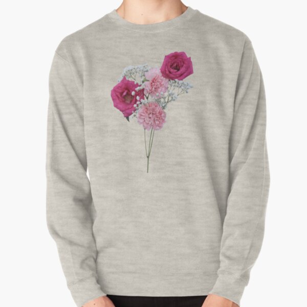 Pink on sale rose sweatshirt