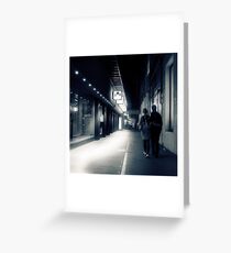 Lovers lane Greeting Card