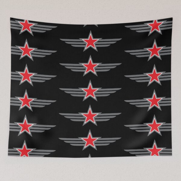 Item preview, Military star with wings designed and sold by jazzydevil.