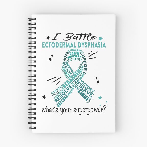 Item preview, Ectodermal Dysphasia Warrior, I Battle Ectodermal Dysphasia What's Your Superpower? designed and sold by Greggwillard.