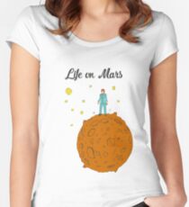 Life on Mars Women's Fitted Scoop T-Shirt