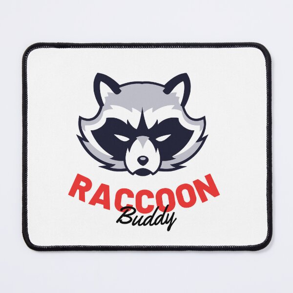 Item preview, LITTLE RACCOON BUDDY - vectorial cool raccoon logo designed and sold by MiKy1997.