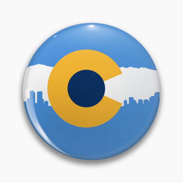 Item preview, Colorado State Flag - Nuggets 2 designed and sold by HootMoose.