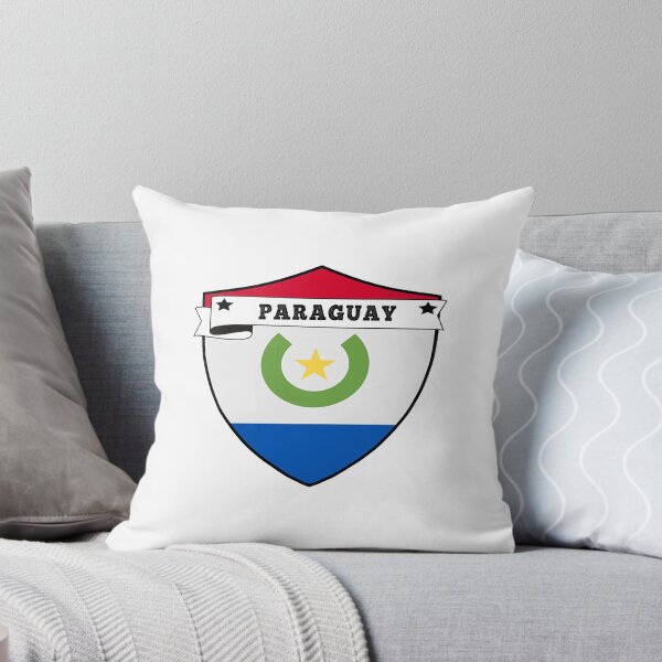 Item preview, PARAGUAY COUNTRY SHIELD, MINIMALIST PARAGUAY FLAG, I LOVE PARAGUAY , BORN IN PARAGUAY , PARAGUAY BAD designed and sold by edestiney.