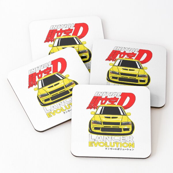 Item preview, Lancer yellow initial d  designed and sold by marprfeune.