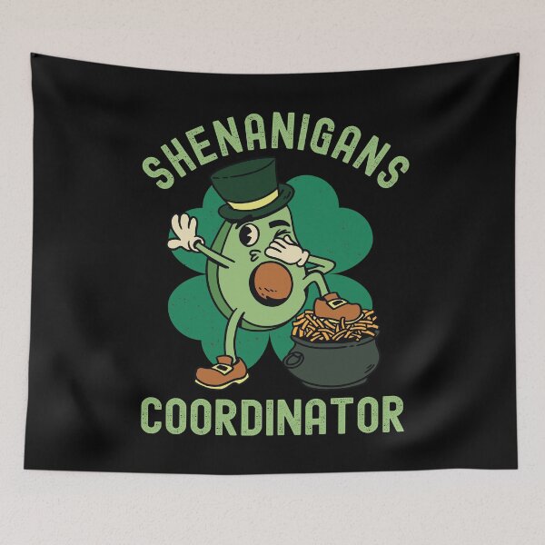 Item preview, Shenanigans Coordinator - St Patricks Day Avocado designed and sold by Fabvity.