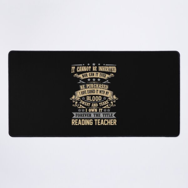 Item preview, Reading Teacher T Shirt - Forever The Title Job Gift Item Tee designed and sold by celiagomez456.