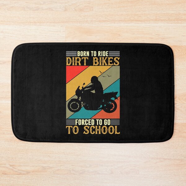 Item preview, Born To Ride Dirt Bikes Forced To Go To School designed and sold by 3colors3.