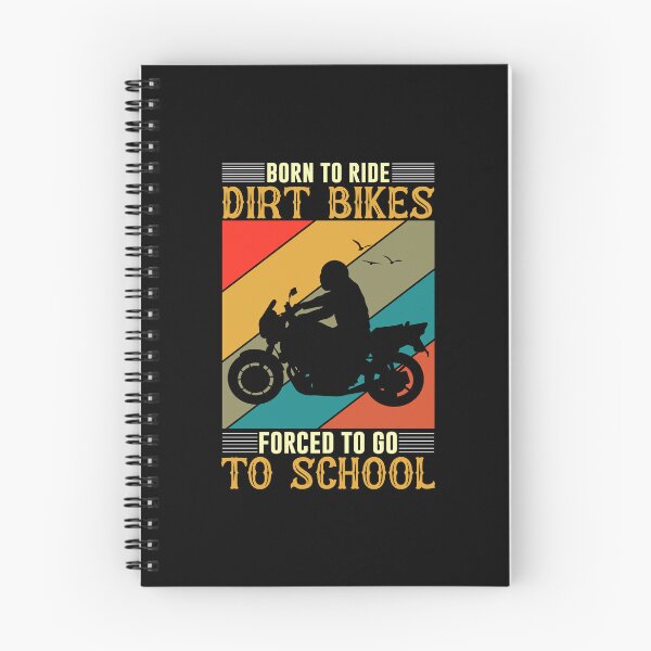 Item preview, Born To Ride Dirt Bikes Forced To Go To School designed and sold by 3colors3.