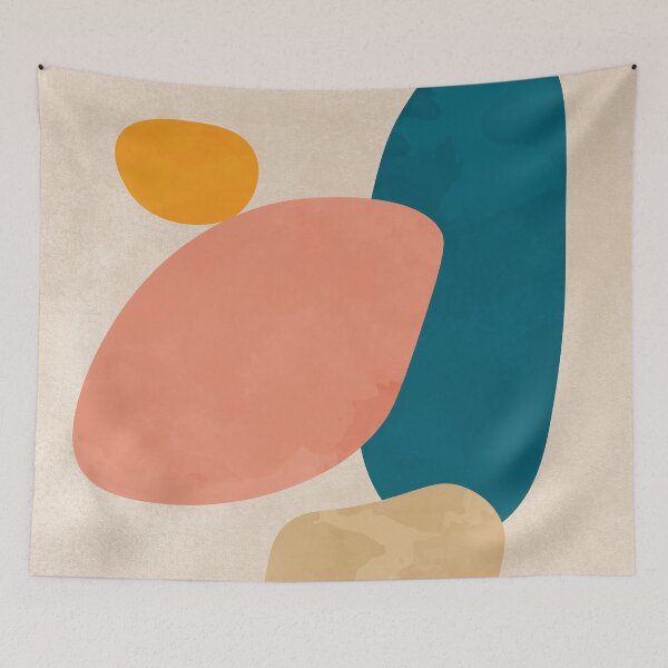 Item preview, Abstract Geometric Nordic 1 designed and sold by technicolorable_art.