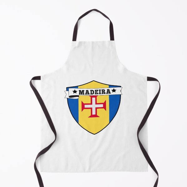 Item preview, MADEIRA COUNTRY SHIELD, MINIMALIST MADEIRA FLAG, I LOVE MADEIRA ,BLACK designed and sold by edestiney.