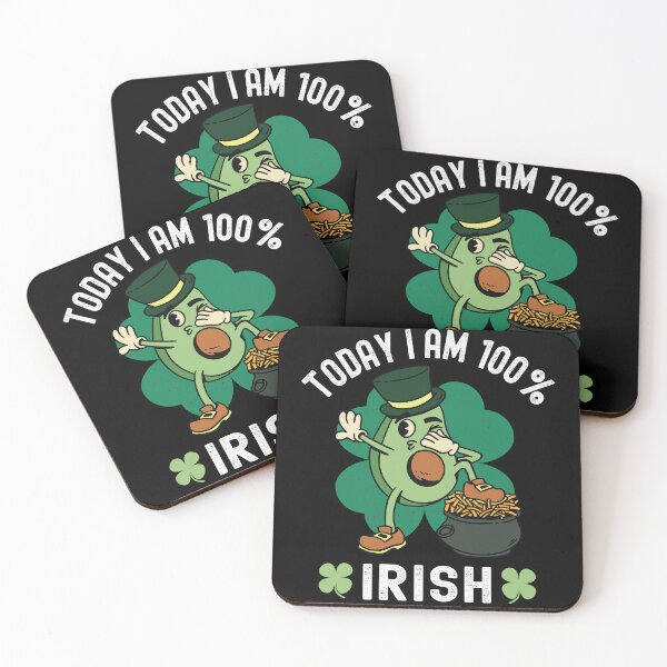 Item preview, Today I'm 100% Irish - St. Patricks Day Avocado designed and sold by Fabvity.