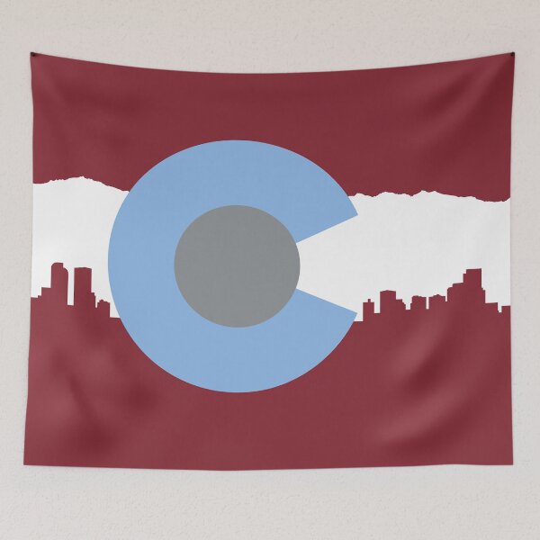 Item preview, Colorado State Flag - Rapids 2 designed and sold by HootMoose.