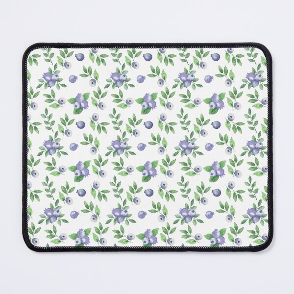 Item preview, Watercolor beautiful forest blueberry pattern designed and sold by Natallia Leanovich.