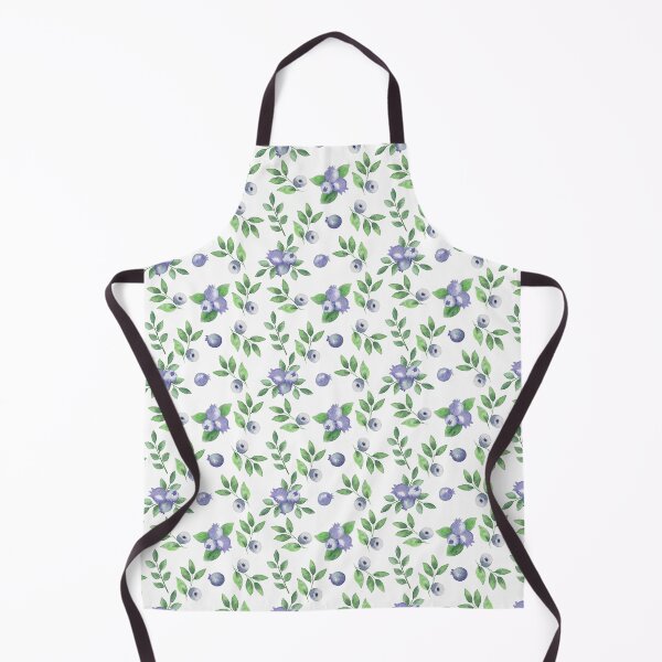 Item preview, Watercolor beautiful forest blueberry pattern  designed and sold by Natallia Leanovich.