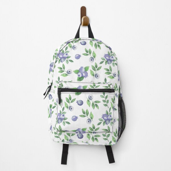 Item preview, Watercolor beautiful forest blueberry pattern designed and sold by Natallia Leanovich.