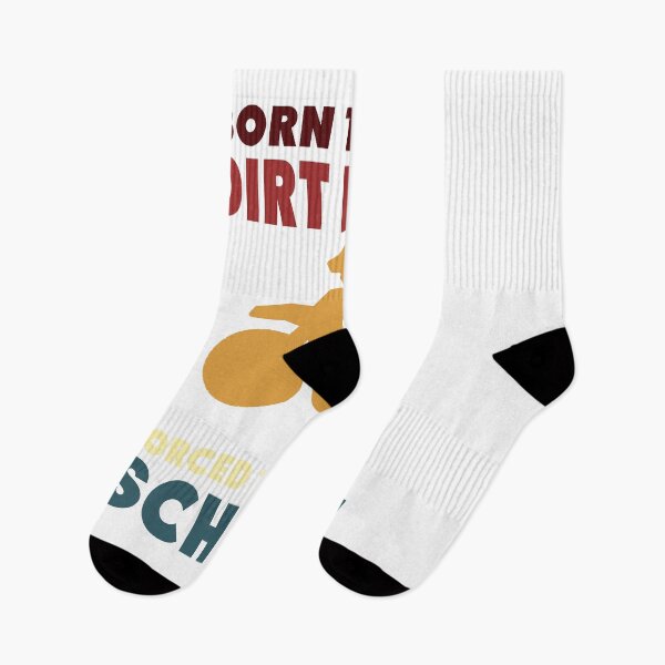 Item preview, Born To Ride Dirt Bikes Forced To Go To School designed and sold by 3colors3.
