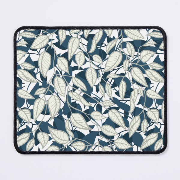 Item preview, Minimalist Leaf Line Art Illustration as a Seamless Surface Pattern Design designed and sold by ZaryaKiqo.