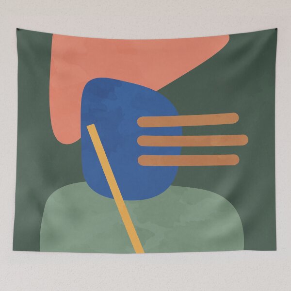 Item preview, Abstract Shapes Nordic 2 designed and sold by technicolorable_art.