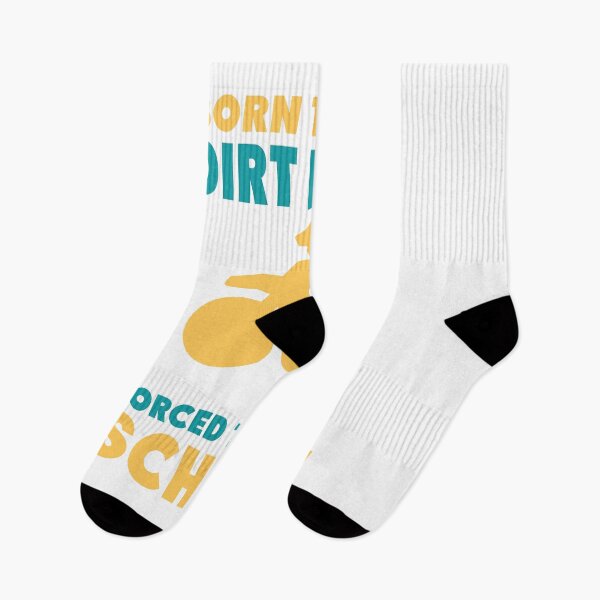Item preview, Born To Ride Dirt Bikes Forced To Go To School designed and sold by 3colors3.