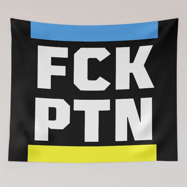 Item preview, FCK PTN putin russia Ukraine funny for men and women  designed and sold by zakariadesigner.