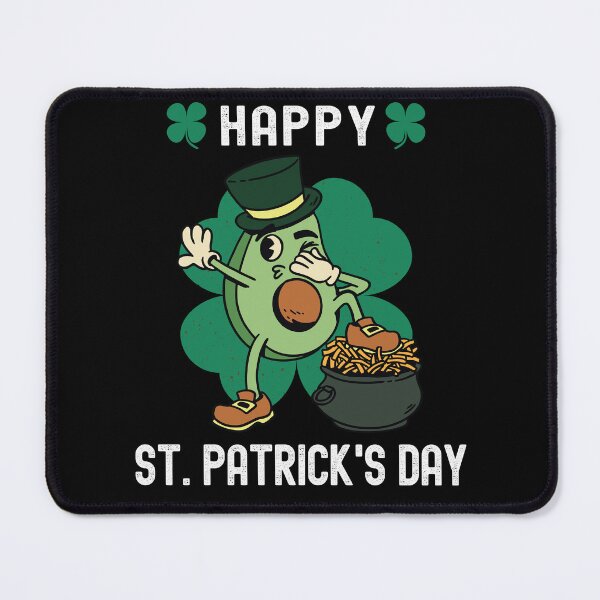Item preview, Happy St. Patricks Day - Dabbing Avocado designed and sold by Fabvity.