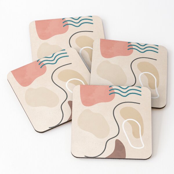 Item preview, Organic Abstract Shapes designed and sold by technicolorable_art.