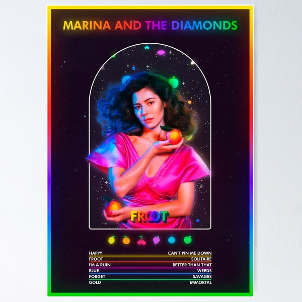 Item preview, MARINA and the Diamonds - FROOT Album designed and sold by Santiago Herrera.