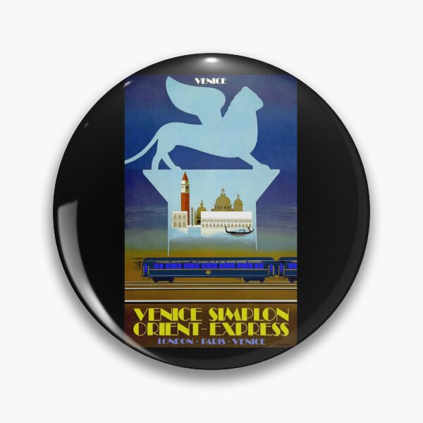Item preview, VENICE SIMPLON ORIENT EXPRESS; Travel Advertising Print Classic . designed and sold by MaryFrazie.