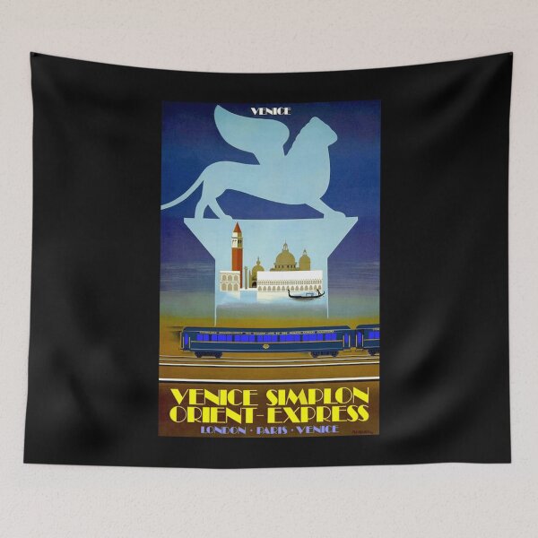 Item preview, VENICE SIMPLON ORIENT EXPRESS; Travel Advertising Print Classic . designed and sold by MaryFrazie.