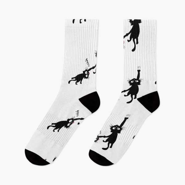 Item preview, Funny black cats holding on designed and sold by Mermaidssparkle.